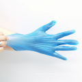 Guantes de vinilo desechables guantes PVC azul claro /blanco /amarillo